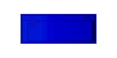 Coral Cay 20' and 26' Fiberglass Pool