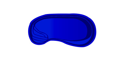 Oyster Fiberglass Pool